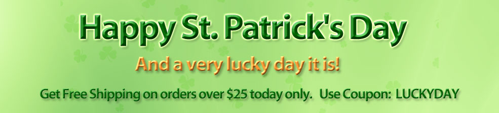 ReStockIt.com Feeling Lucky Saint Patrick's Day Offer.