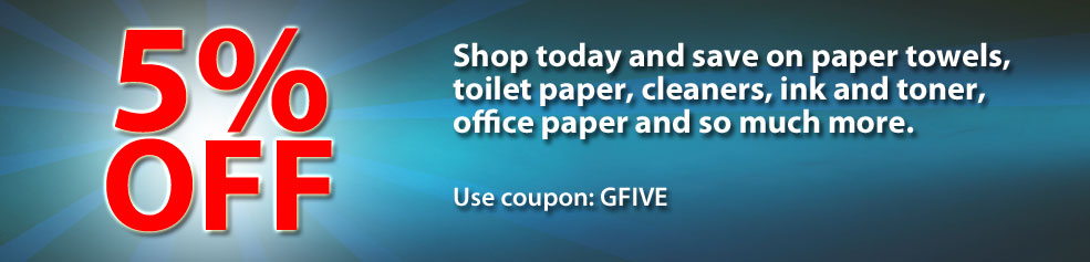 Shop today and save 5% on your order | Use coupon GFIVE.